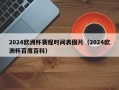 2024欧洲杯赛程时间表图片（2024欧洲杯百度百科）